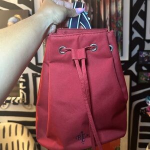 LAUREN RALPH LAUREN DRAWSTRING BACKPACK